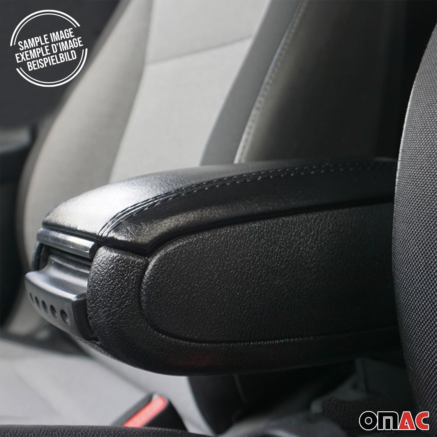Mittelarmlehne Armlehne für Renault Megane II 2003-2008 PU-Leder ABS Schwarz