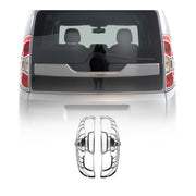 Rücklicht Leisten Heckleuchte für Fiat Doblo 2014-2020 Chrom ABS Silber 2tlg