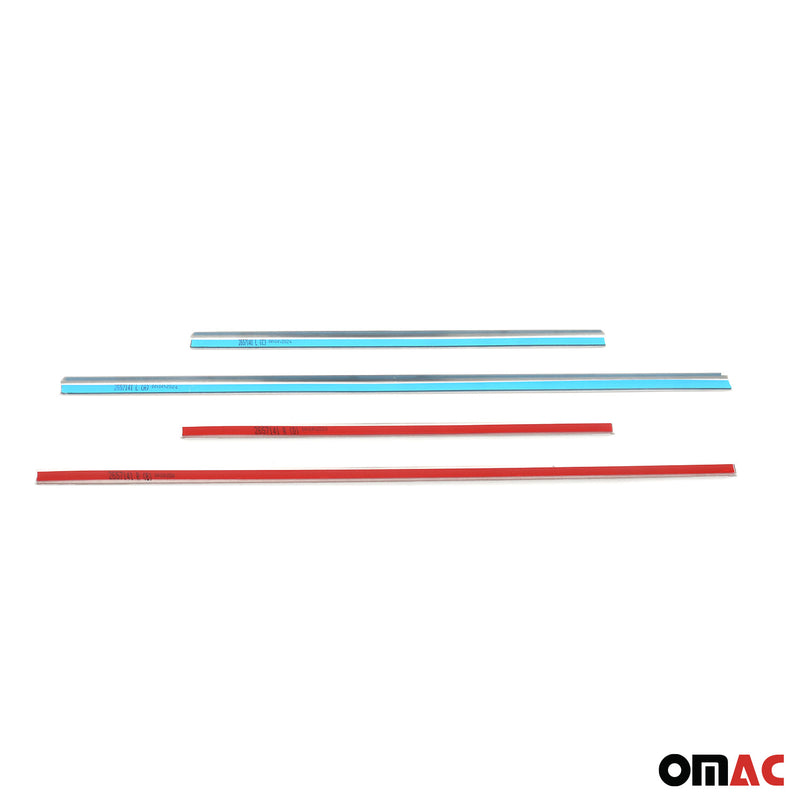 Fensterleisten Zierleisten für Ford Tourneo Courier 2023-2025 Edelstahl 4tlg