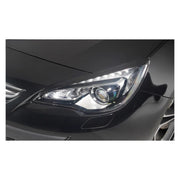 RDX Scheinwerferblenden für Opel Astra J GTC 2009-2015 & Cascada ABS TÜV