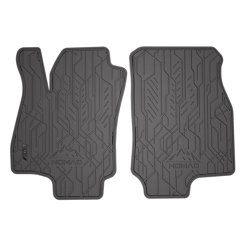 Fußmatten Gummimatten Automatten für Opel Astra G 1998-2004 Gummi Schwarz 2tlg