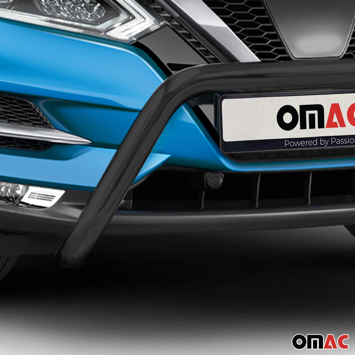 Frontbügel Frontschutzbügel für Nissan Qashqai 2017-2021 mit ABE Stahl Schwarz