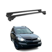 Dachträger Grundtäger für Acura RDX I II 2007-2018 75kg Aluminium Schwarz 2 tlg