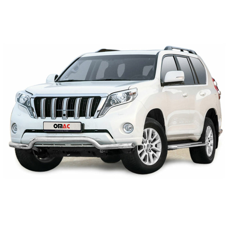 Frontbügel Frontschutzbügel für Toyota Land Cruiser 150 2013-2017 Silber ABE