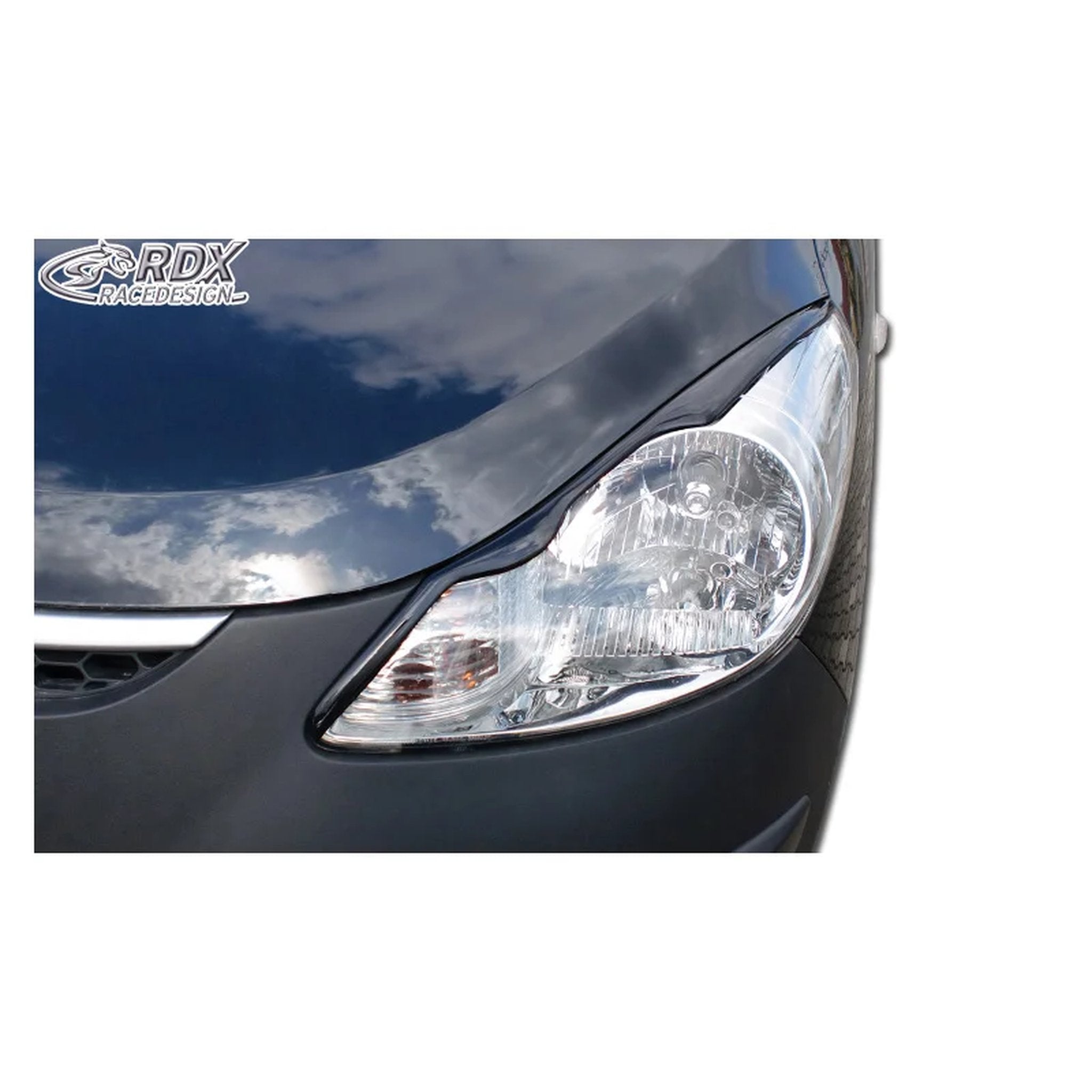 RDX Scheinwerferblenden für Hyundai i10 2008- ABS TÜV