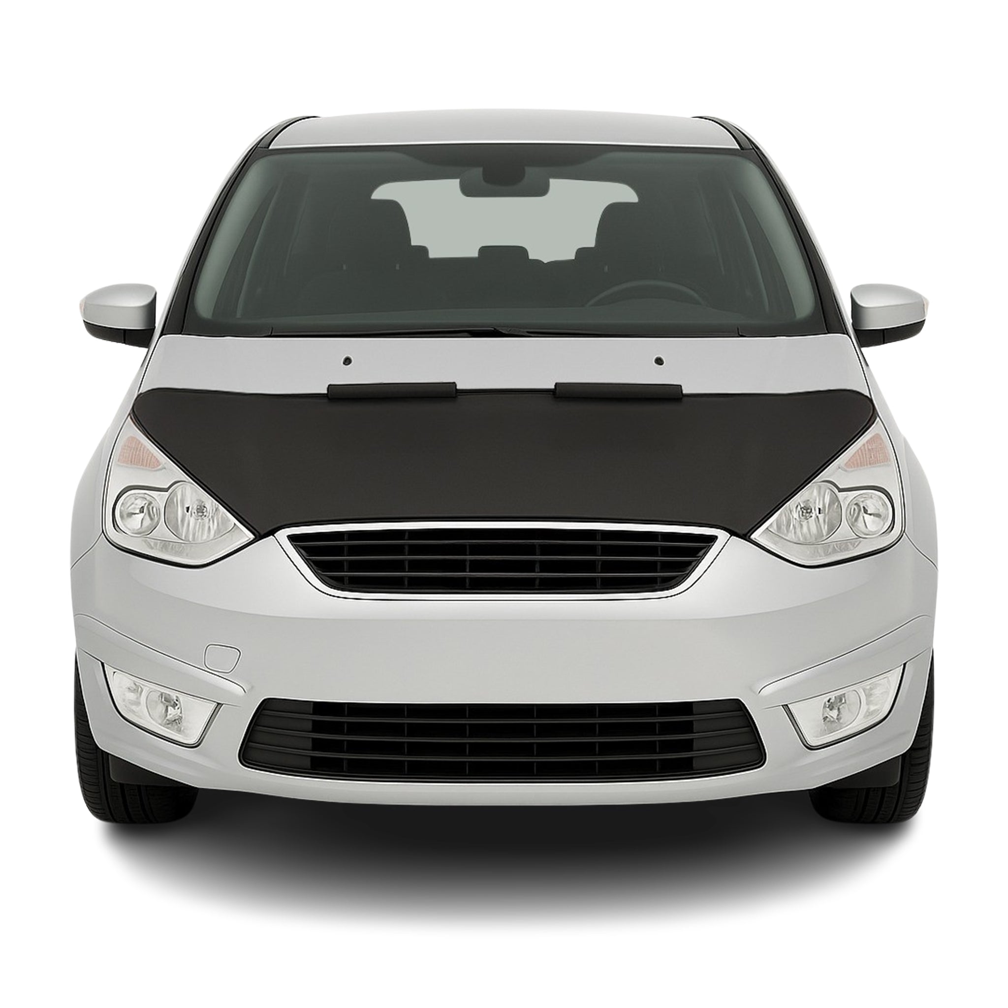 Haubenbra Steinschlagschutz Bonnet Bra für Ford Galaxy II 2010-2015 Schwarz Halb