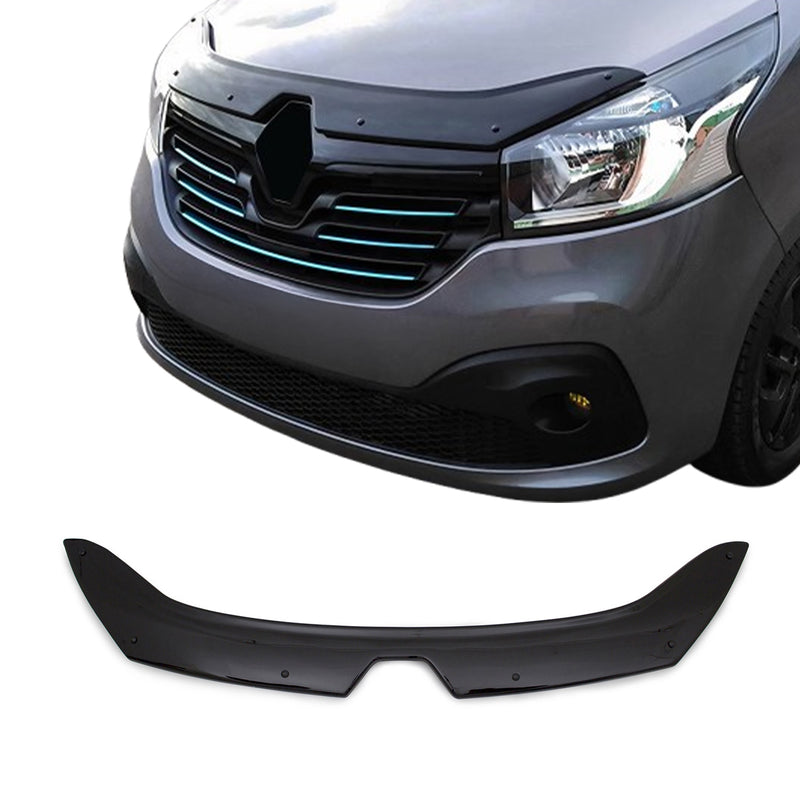 Motorhaube Deflektor Insektenschutz für Renault Trafic 2014-2022 Dunkel