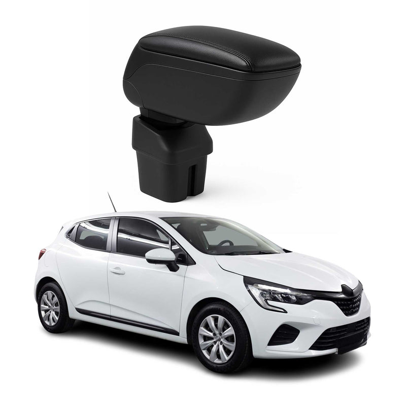 Mittelarmlehne Armlehne für Renault Clio 2019-2025 mit adapter ABS Schwarz