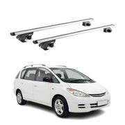 Dachträger Grundtäger für Toyota Previa II 2000-2005 90kg Alu Grau 2x ABE