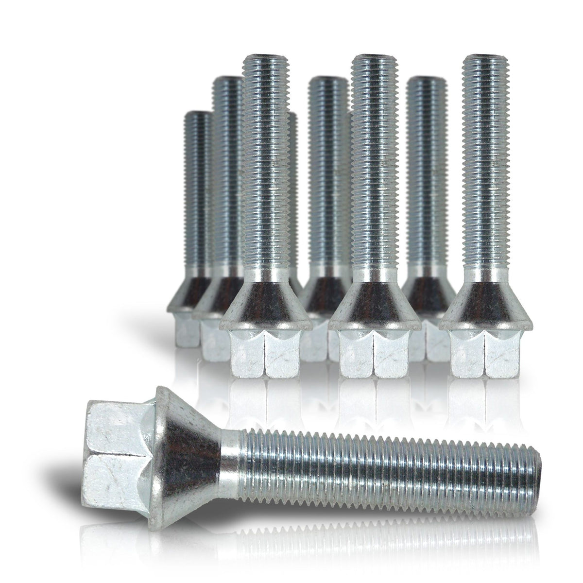 JOM Radbolzen Kegelbund M12x1,5 39mm (10 St)