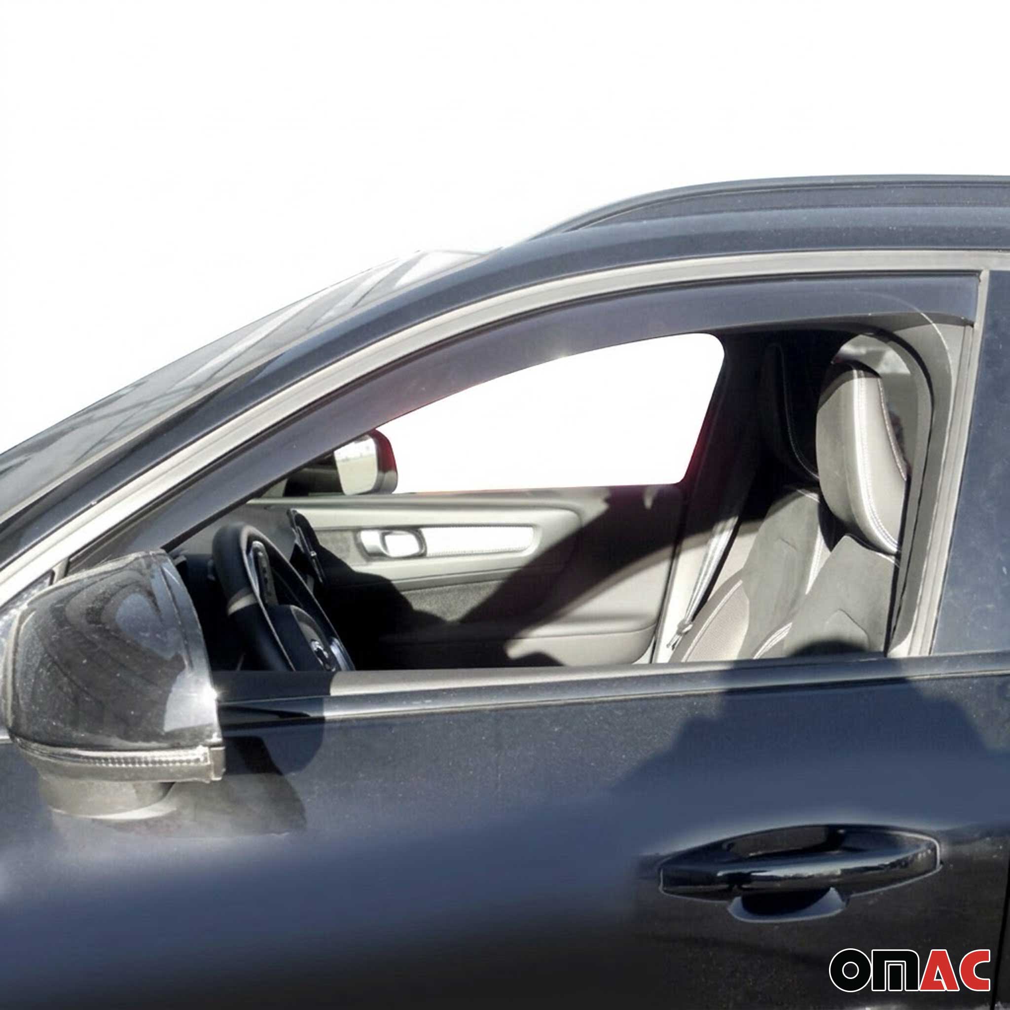 Windabweiser Regenabweiser für Volvo XC40 2018-2026 Dunkel Acryl 4tlg