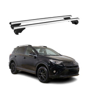 Dachträger Grundtäger für Toyota RAV4 XA50 2019-2025 75kg Aluminium Silber 2 tlg