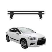 Menabo Dachträger Grundtäger für Citroen DS4 2011-2015 50kg Alu Schwarz 2 tlg