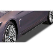 RDX Seitenschweller 'Slim' für BMW 4er F32/F33/F36 ABS Schwarz 2er-Set TÜV