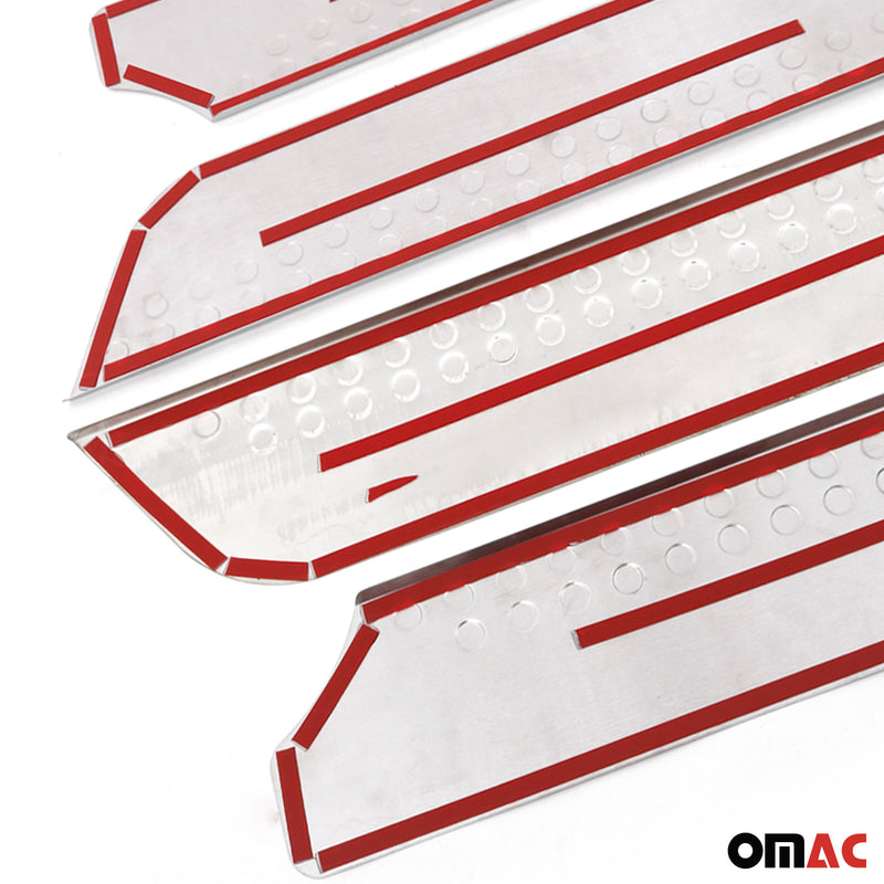 Einstiegsleisten Türschweller für VW Multivan T4 1998-2003 Edelstahl Silber 4tlg