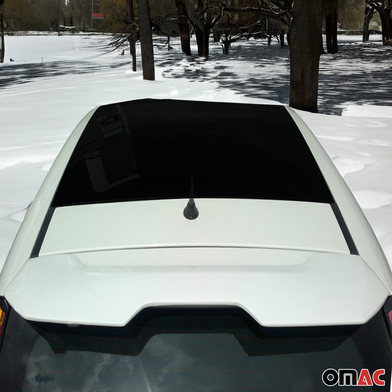 Heckspoiler Dachspoiler für Fiat Punto Evo Grande Punto 2005-2012 Weiß Lackiert