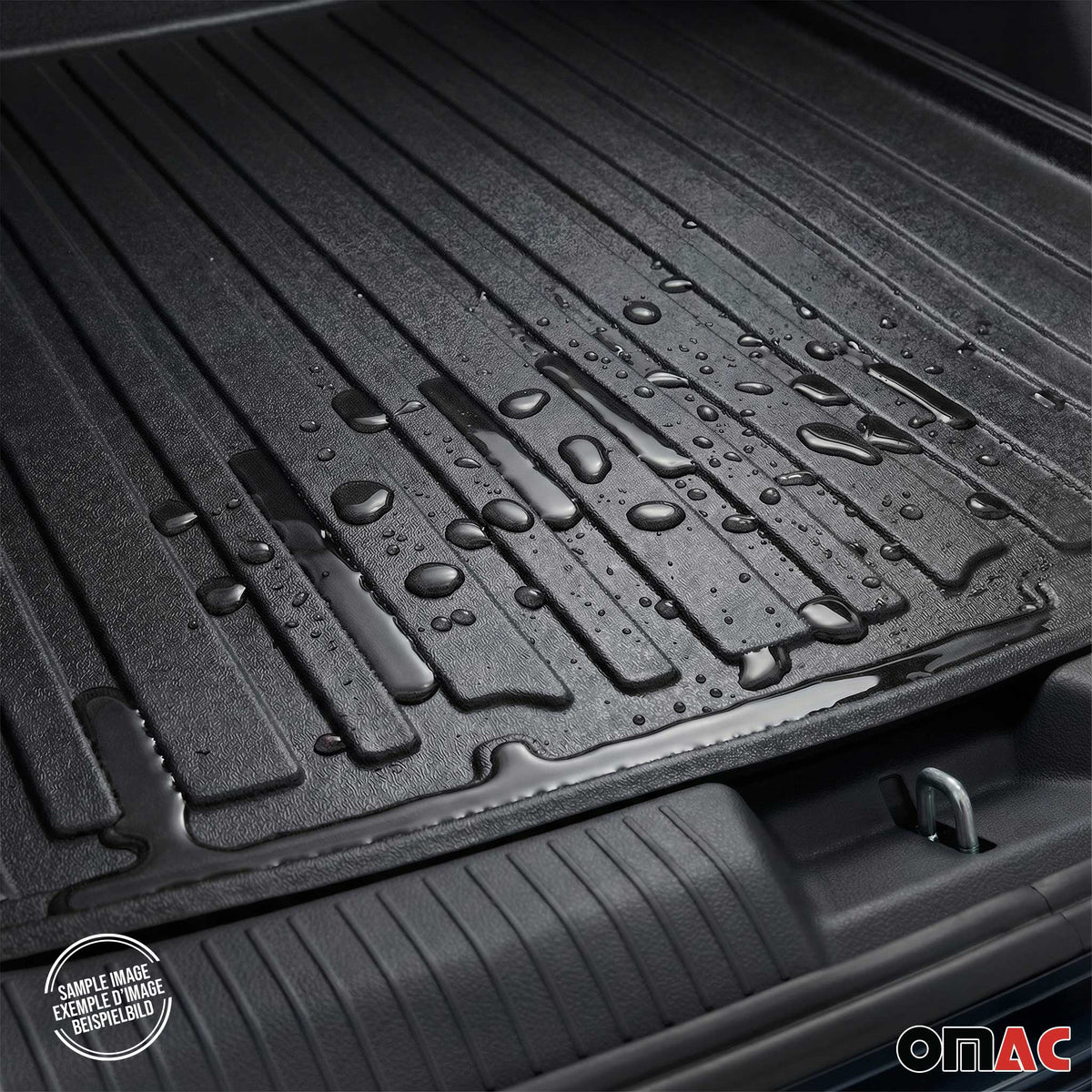 Fußmatten & Kofferraumwanne Set für Ford Tourneo Courier II 2023-2026 Schwarz
