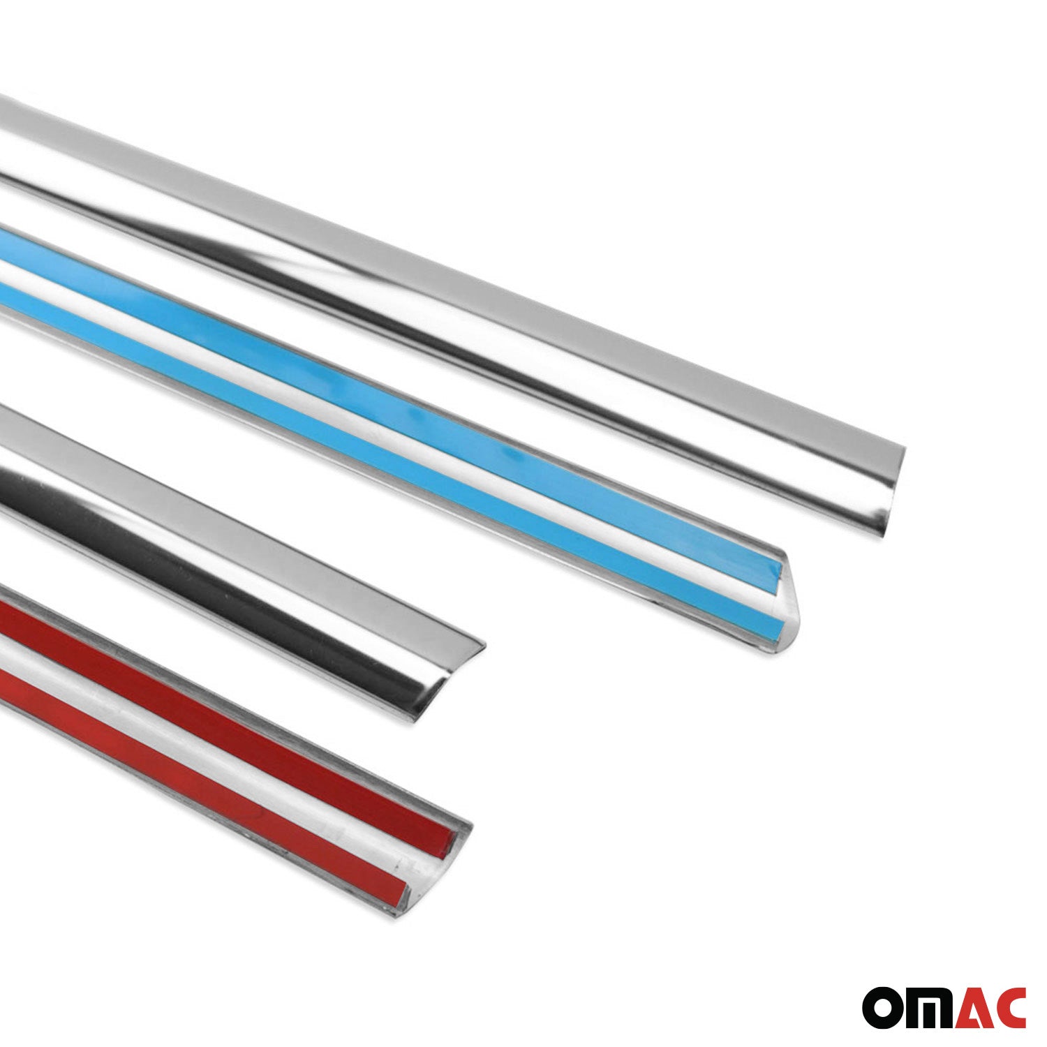 Fensterleisten Zierleisten für Opel Astra J 2009-2015 Edelstahl Chrom 4tlg
