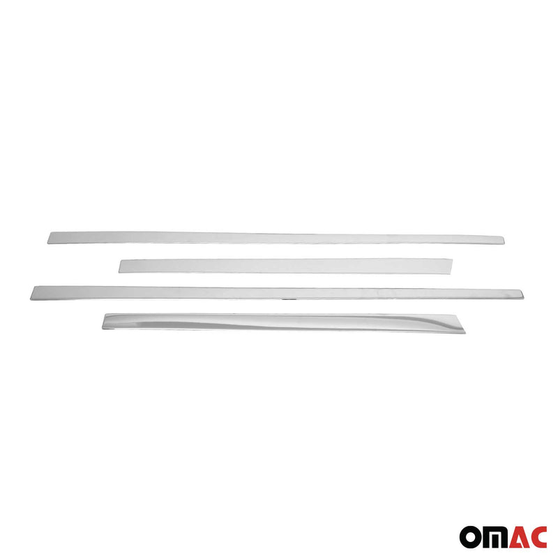 Seitentürleiste Türschutzleiste für VW Tiguan mk3 2024-2025 Edelstahl Chrom 4tlg