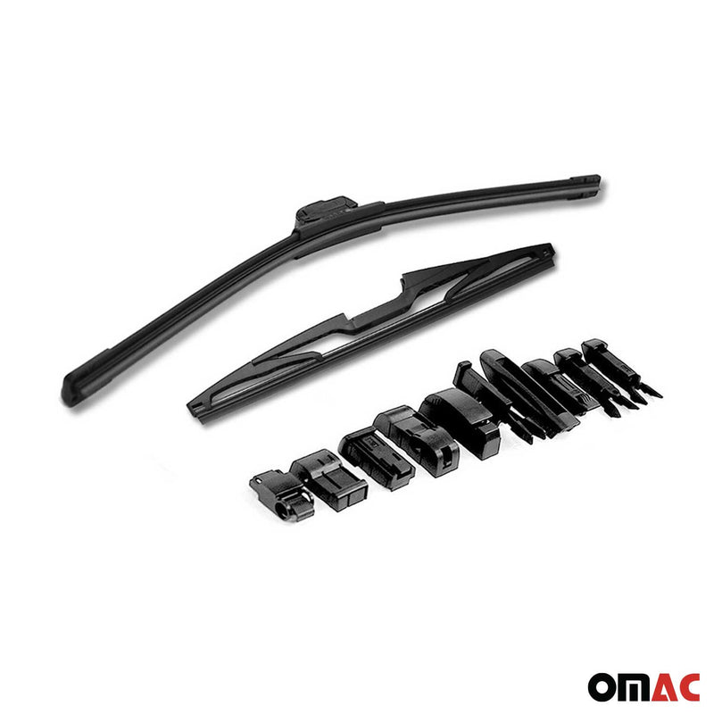 Scheibenwischer Vorne + Hinten Set für Citroen C1 2005-2022