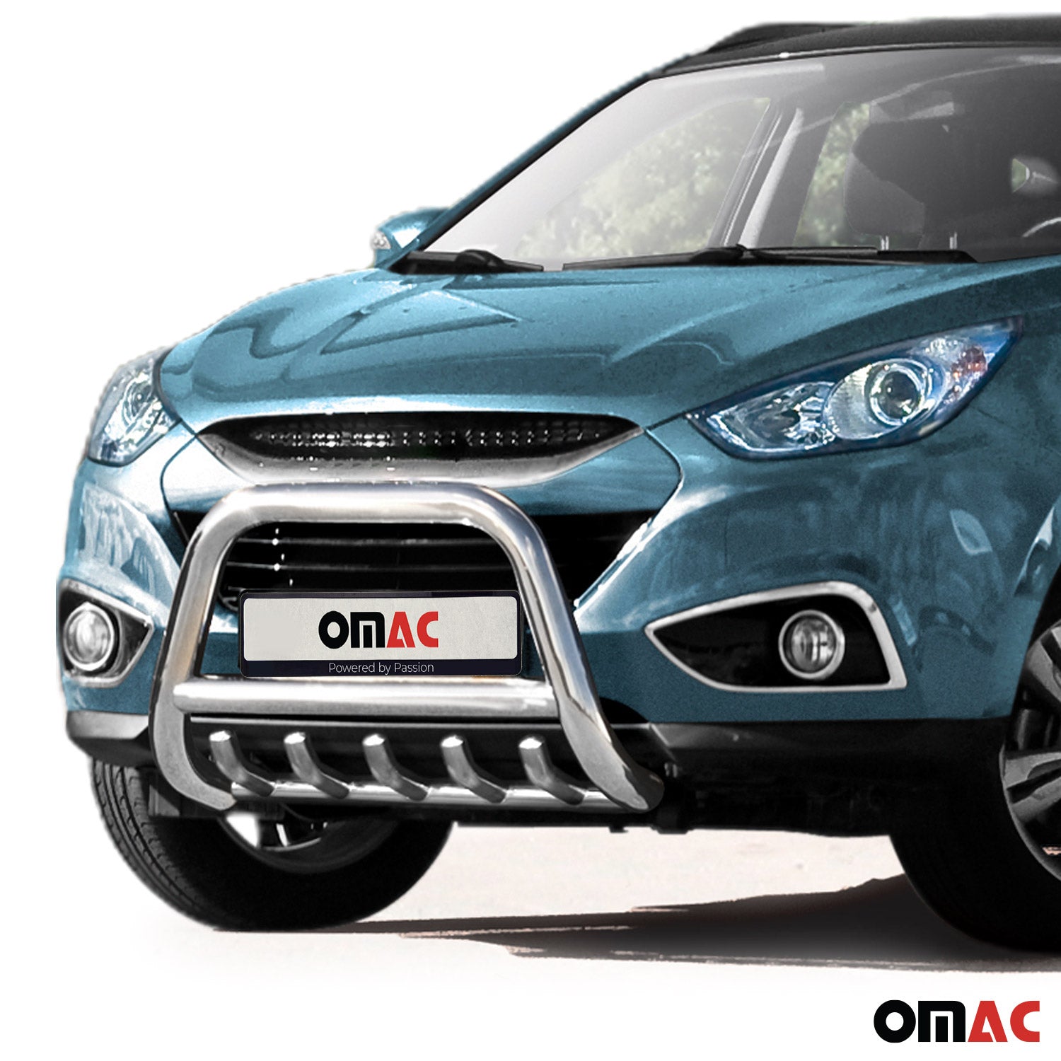 Edelstahl Frontschutzbügel für Hyundai ix35 2010-2015 ABE Silber Schutz