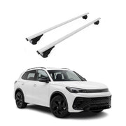 Dachträger Grundträger für VW Tiguan III 2024-2026 Stahl Silber 2tlg