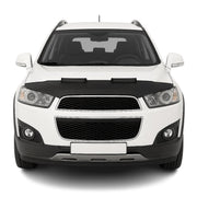 Schwarz Haubenbra Steinschlagschutz für Chevrolet Captiva 2011-2016 Halb