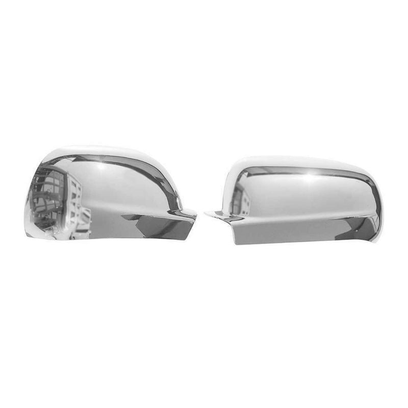 Spiegelkappen Spiegelabdeckung für Seat Arosa 1997-2004 Chrom ABS Silber 2tlg