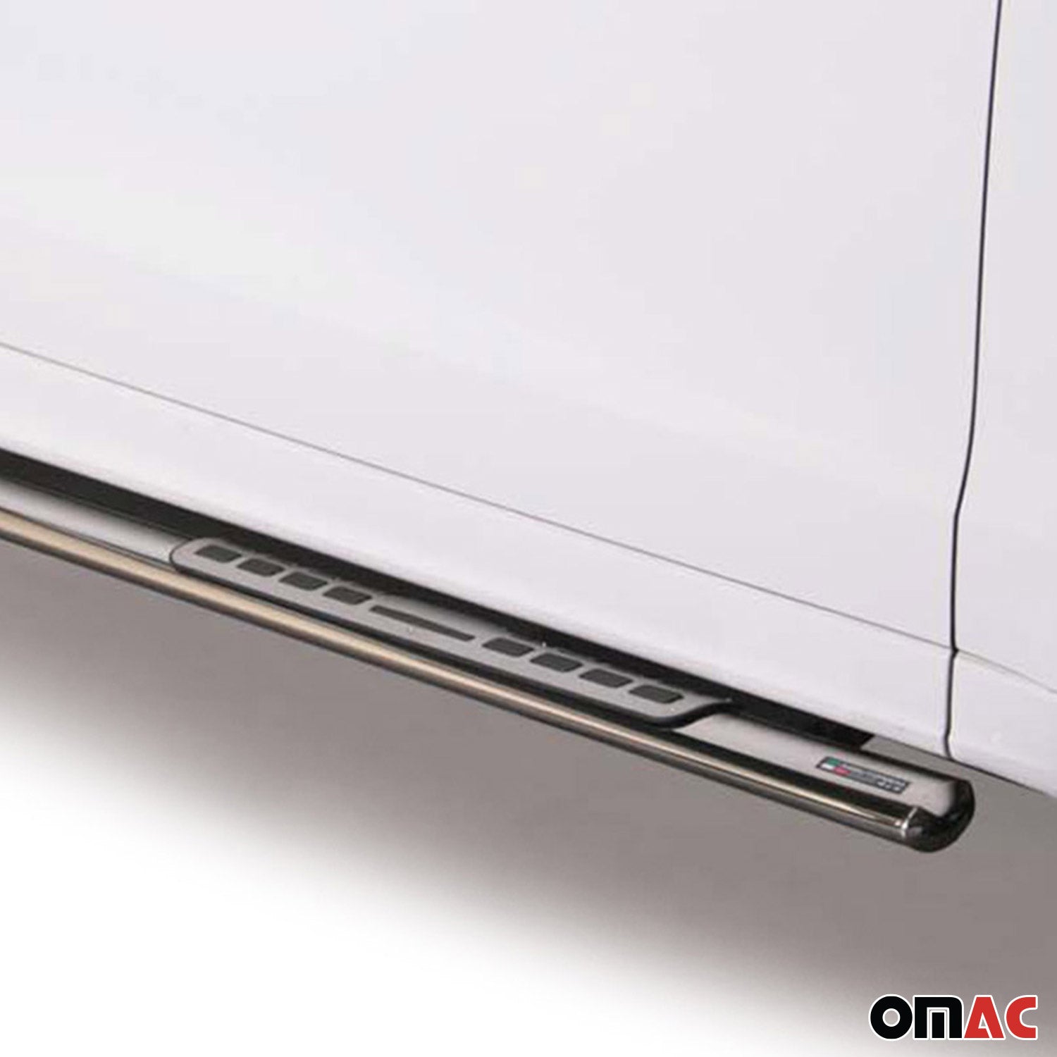 Edelstahl Seitenschweller Schwellerrohre für Audi Q5 8R 2008-2017 Silber