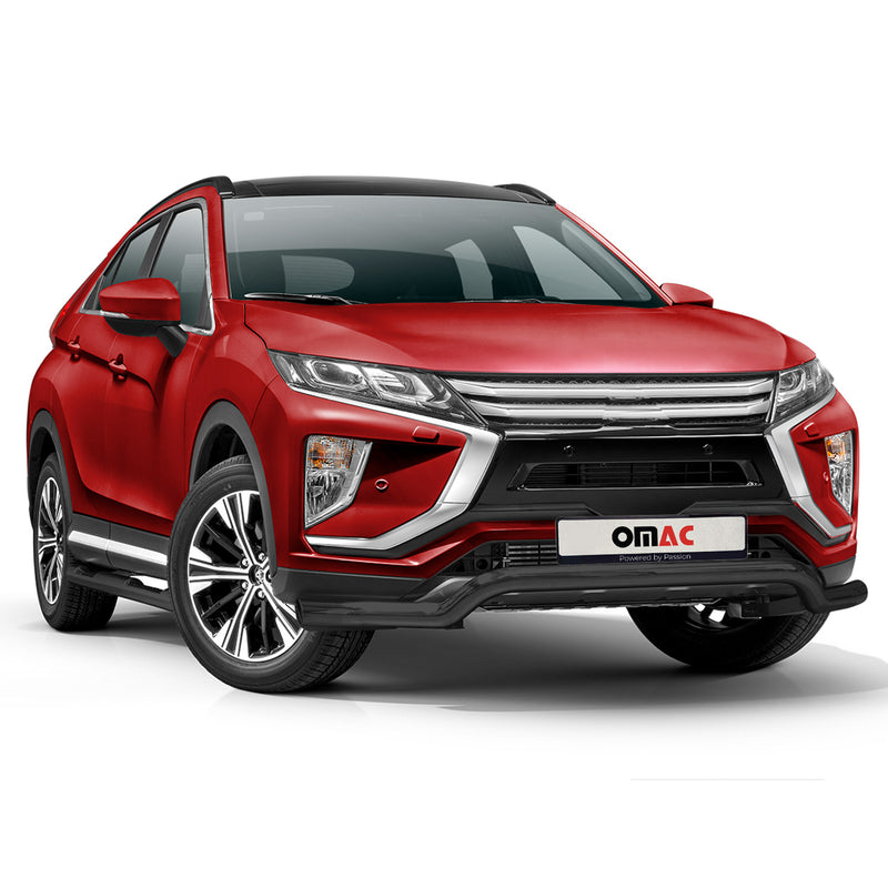 Frontbügel Frontschutzbügel für Mitsubishi Eclipse Cross 2017-22 mit ABE Schwarz