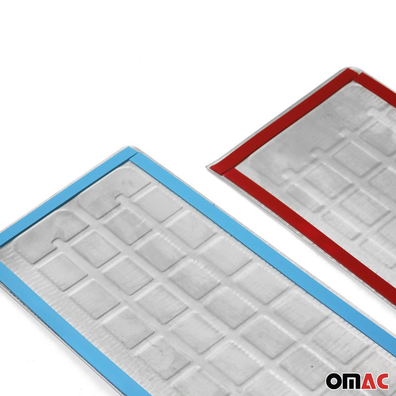 Einstiegsleisten Türschweller für Citroen Jumpy 2016-2025 Edelstahl Silber 3tlg