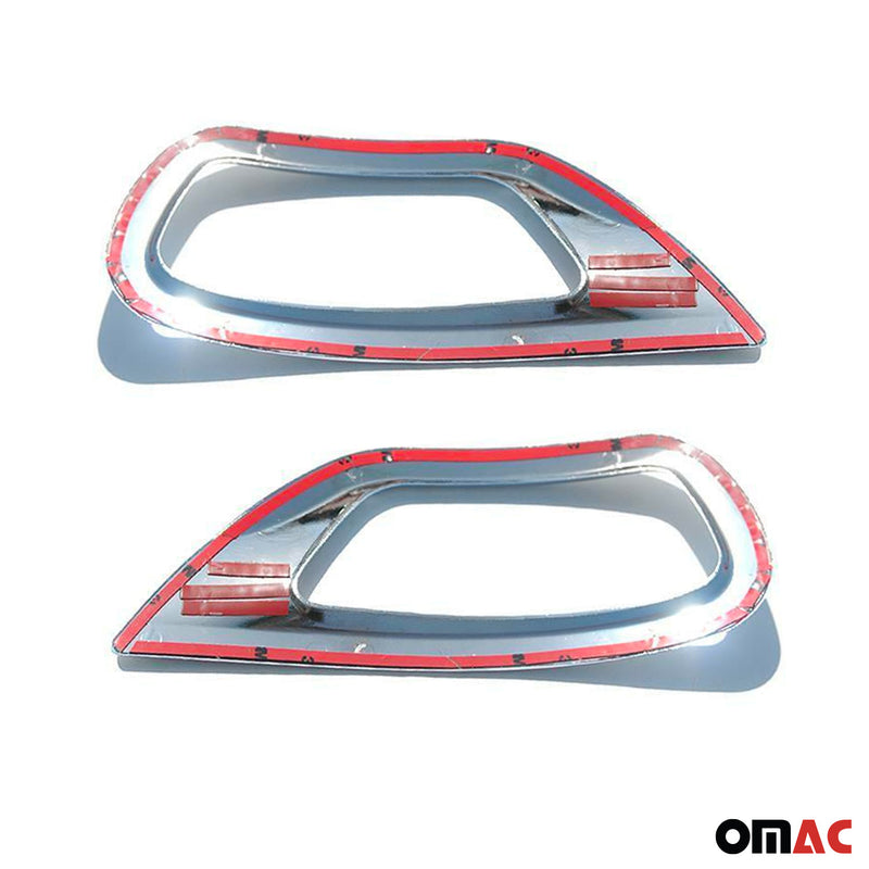 Reflektor Blenden Reflektor Rahmen für Jeep Grand Cherokee 2011-2019 Chrom ABS