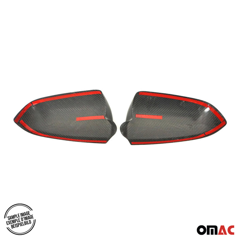 Mirror caps mirror cover for BMW 2 Series F22 2012-2021 carbon fiber black 2 pieces