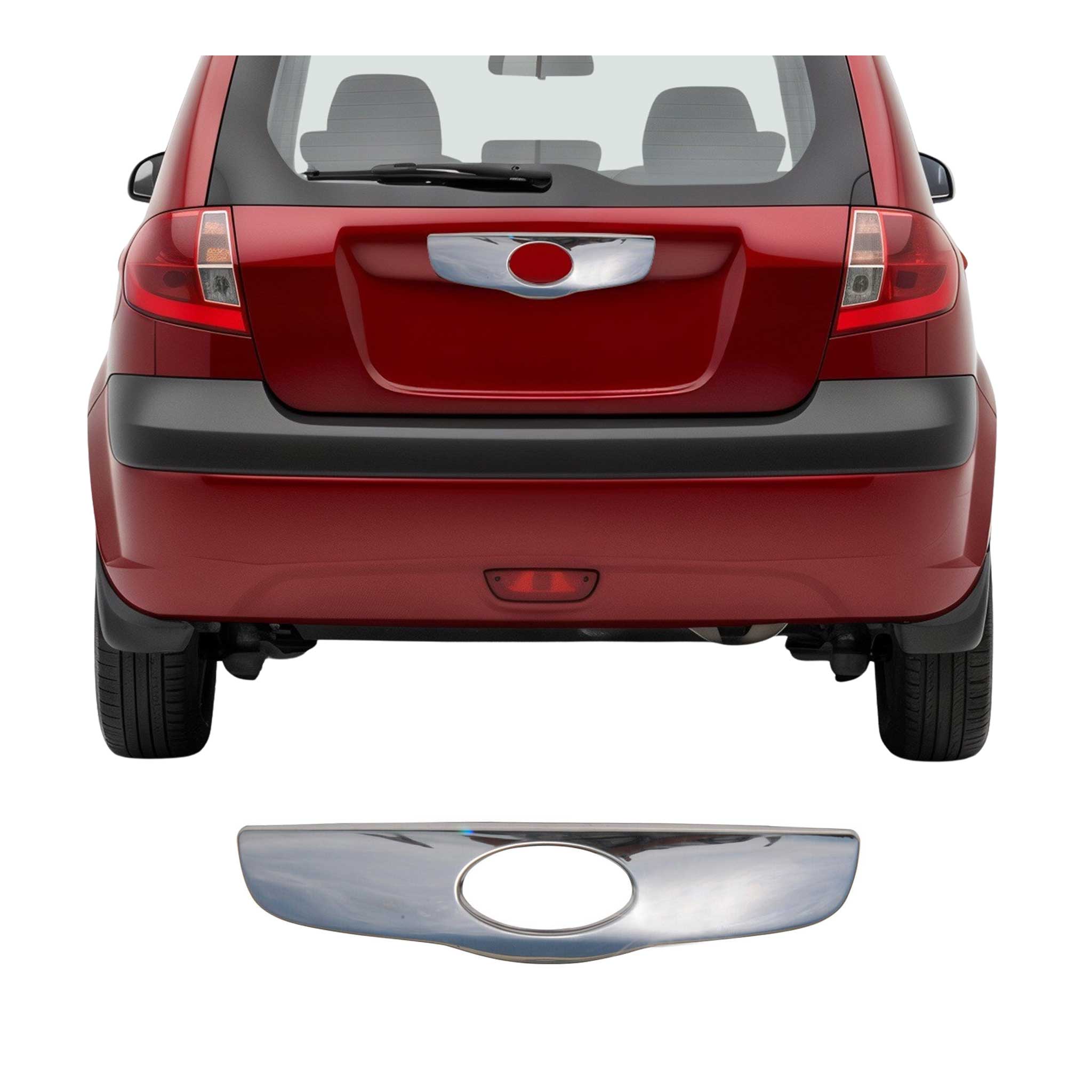 Heckklappe Kofferraumöffner Griff für Hyundai Getz 2002-2006 Edelstahl Chrom