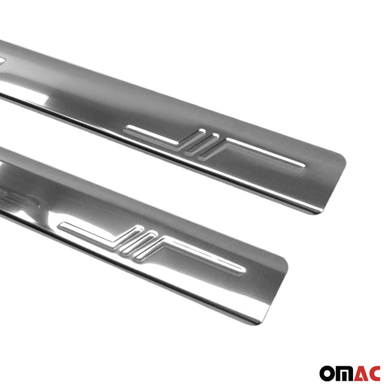 Einstiegsleisten Türschweller für Toyota Corolla 2007-2013 Edelstahl Silber 2tlg