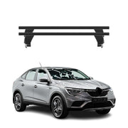 Menabo Dachträger Grundträger für Renault Arkana 2019-2026 Alu Schwarz 2tlg