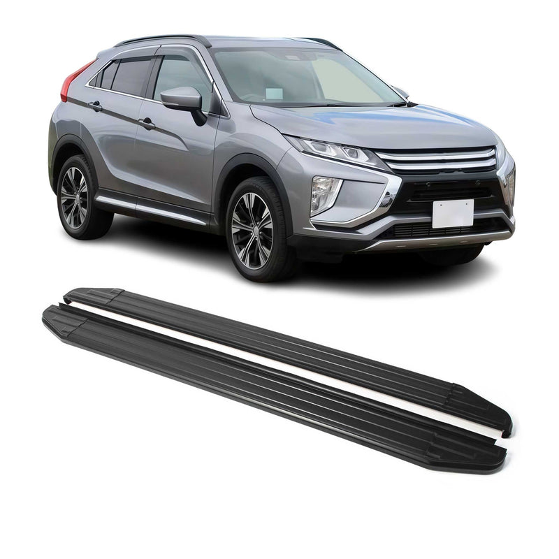 Trittbretter Seitenschweller für Mitsubishi Eclipse Cross 2018-2024 ABE Alu