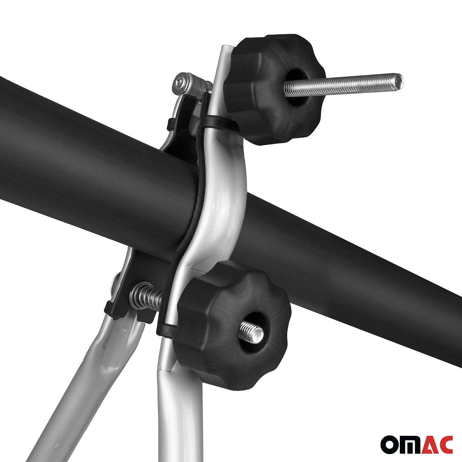 Menabo Fahrradträger Huggy Dachfahrradträger für Fahrrad bis 15kg ABE Stahl 2tlg
