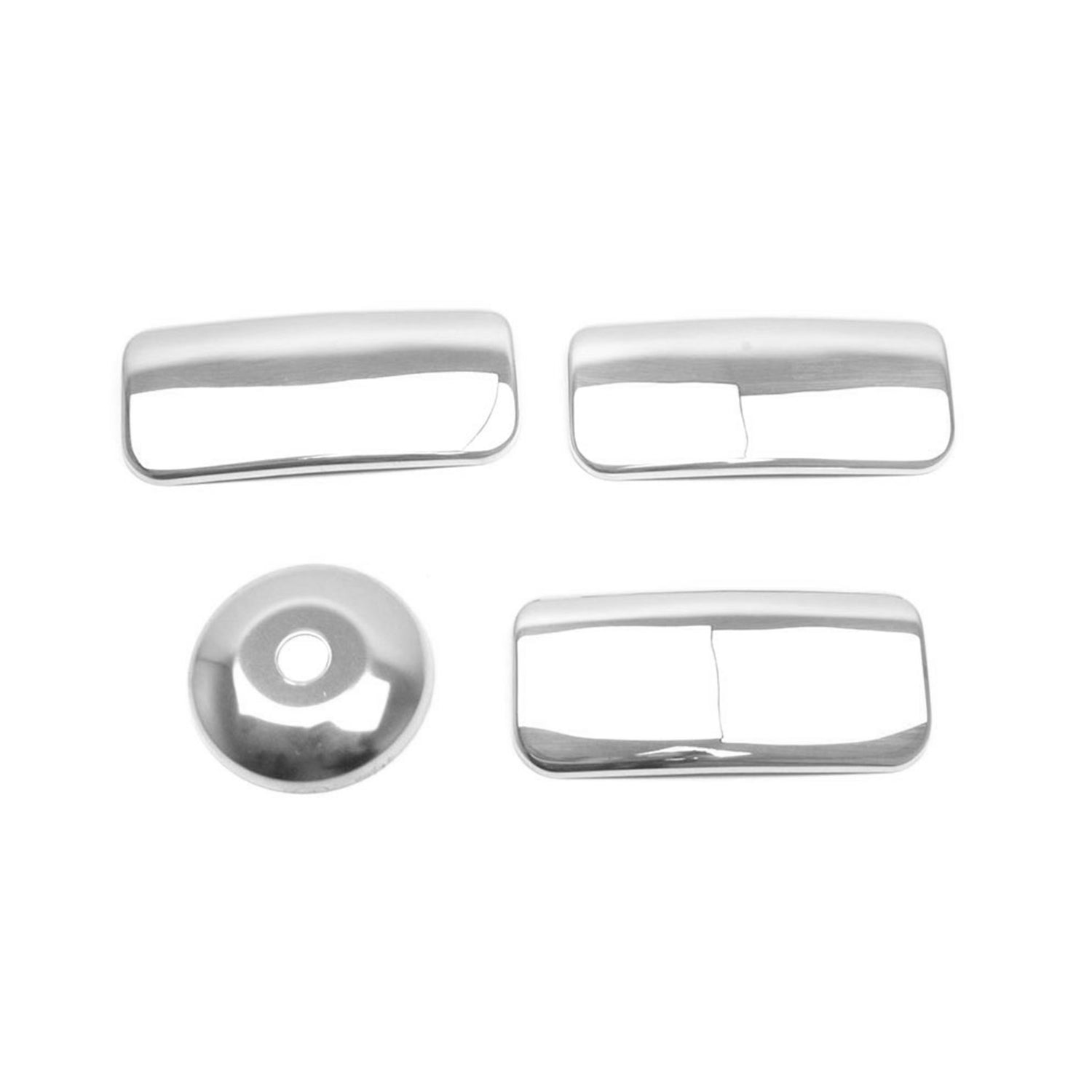 Chrom Türgriff Blende für Ford Transit 2000-2014 3-Tür Edelstahl 4tlg