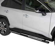 Stahl Seitenschweller Schwellerrohre für Ford Connect 2014-2020 Silber