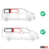 Seitenfenster Sicherheitsglas für Opel Vivaro 2019-2024 Schiebetür Rechts L2 L3