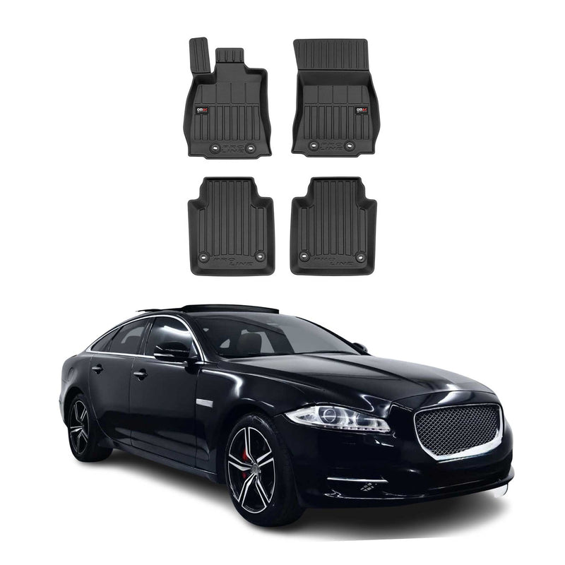 OMAC Gummi Fußmatten für Jaguar XJ Long 2009-2019 Premium TPE Automatten 4tlg