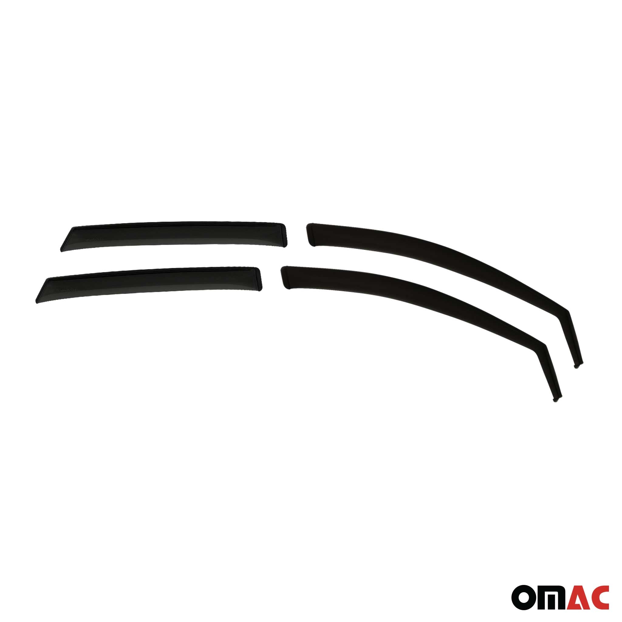 Windabweiser Regenabweiser für VW Golf mk4 1997-2006 Acryl Dunkel 4tlg