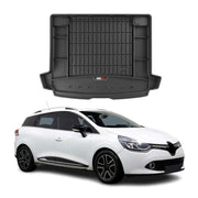 OMAC Gummi Kofferraumwanne für Renault Clio Grandtour 2013-2017 TPE Schwarz