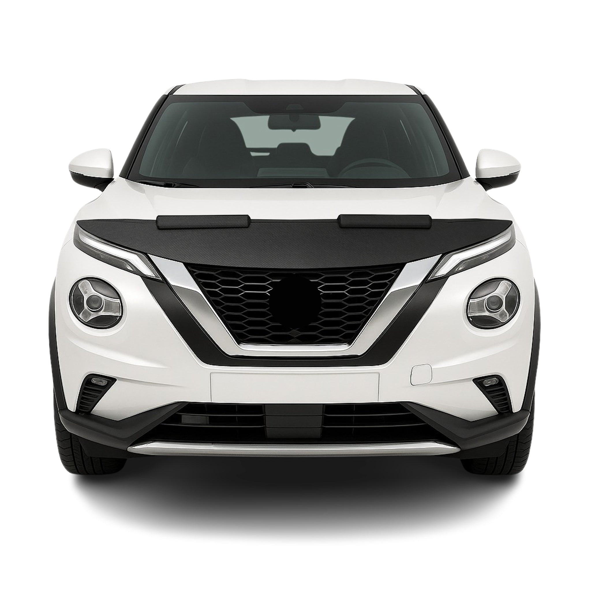 Haubenbra Steinschlagschutz Bonnet Bra für Nissan Juke 2019-2026 Carbon Halb