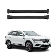 Dachträger Grundtäger für Renault Koleos mk2 2016-2024 75kg Alu Schwarz 2 tlg
