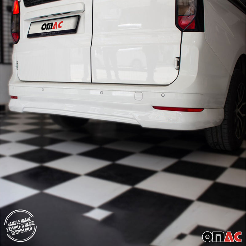 2021-2025 VW Caddy Heckspoiler Lippe Stoßstange Splitter Kurzer Grundiert