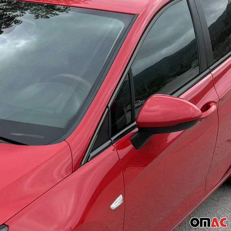 Fensterleisten Zierleisten für Opel Astra K Schrägheck Edelstahl Dunkel 16tlg