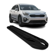 Trittbretter Seitenschweller Seitenbretter für Kia Niro I 2017-2022 Alu Schwarz