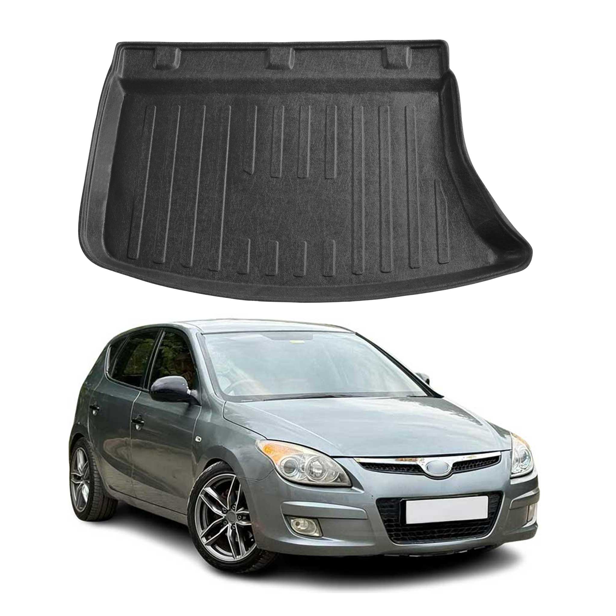 Kofferraumwanne Laderaumwanne für Hyundai i30 2007-2012 Kombi Gummi TPE Schwarz